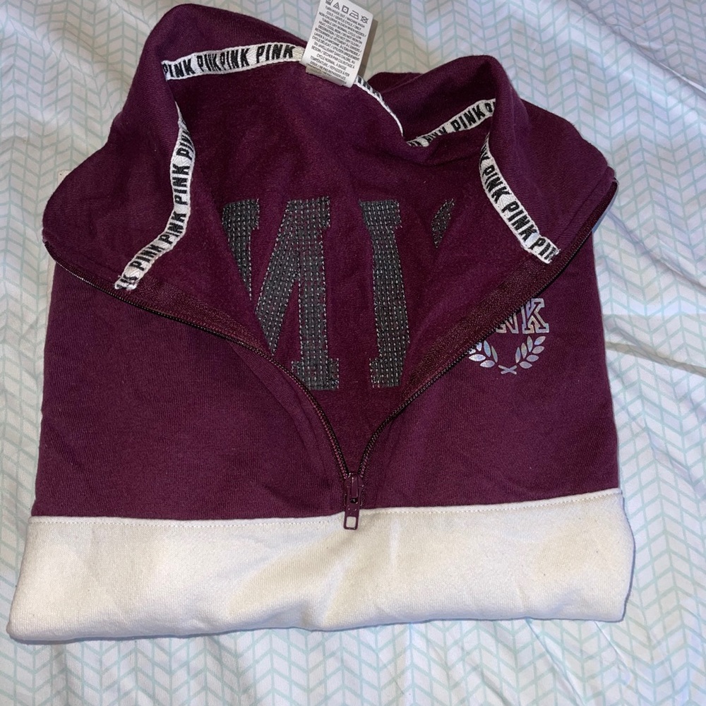 VS pink sweatshirt